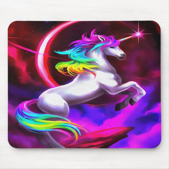 Unicorn Dream Mouse Pad (Front)