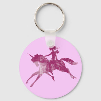 Unicorn Dream Rider Keychain
