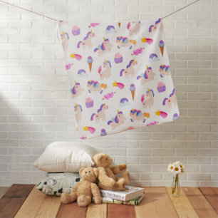 Unicorn Dreams Baby Blanket