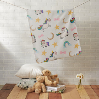 Unicorn Dreams Baby Blanket
