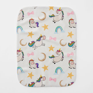 Unicorn Dreams Burp Cloth
