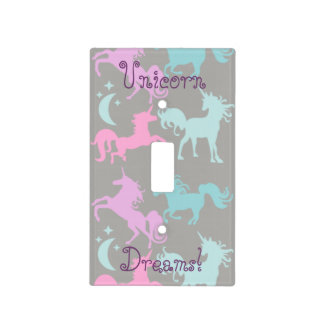 Unicorn Dreams Light Switch Cover