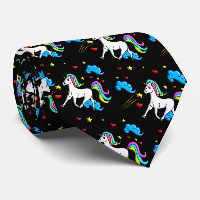 Unicorn Dreams Neck Tie (Rolled)