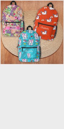 Unicorn Dreams Personalized Backpacks