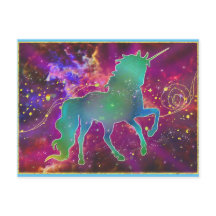 Unicorn Dreams Postcard
