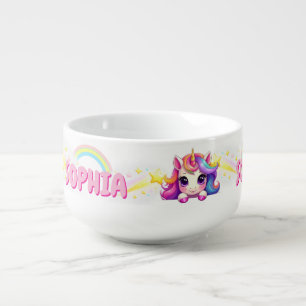 Unicorn Dreams Soup Mug