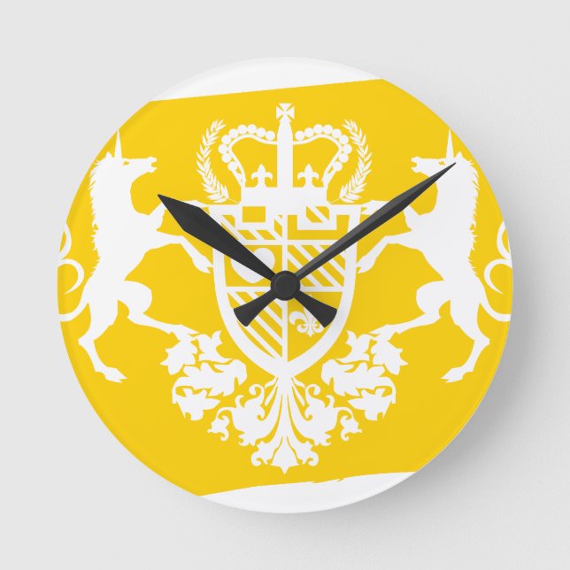 UNICORN_Emblem Round Clock (Front)