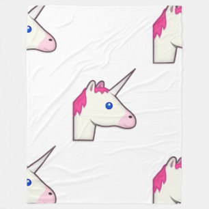unicorn emoji blanket