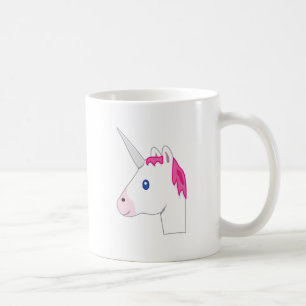 Unicorn emoji coffee mug