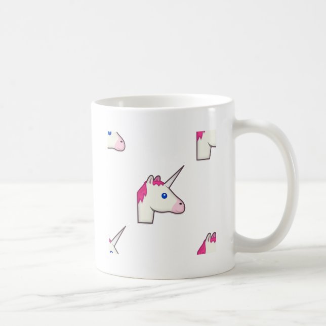 unicorn emoji coffee mug (Right)