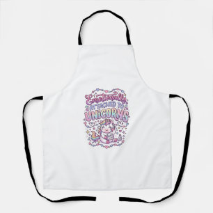 Unicorn Emotionally Attached to Unicorns Original  Apron