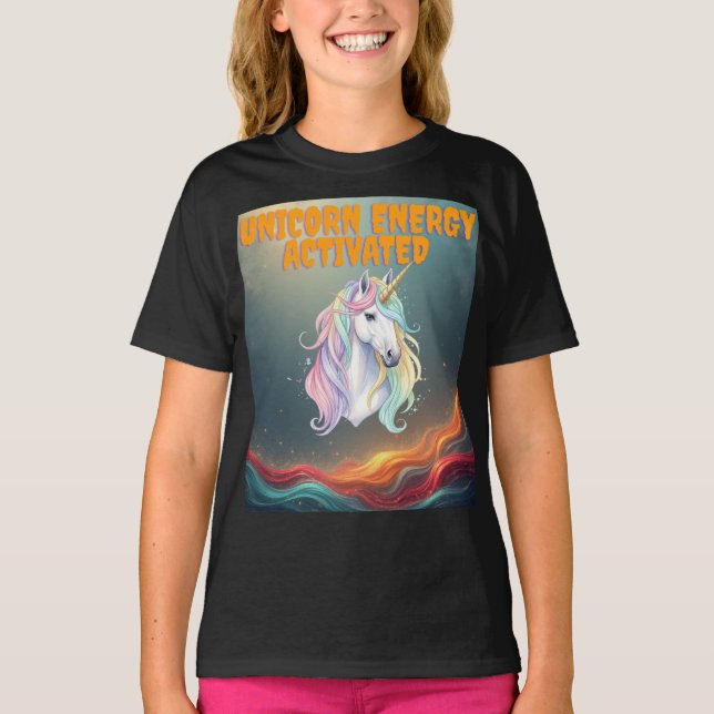 Unicorn Energy Activated T‑Shirt T-Shirt (Front)