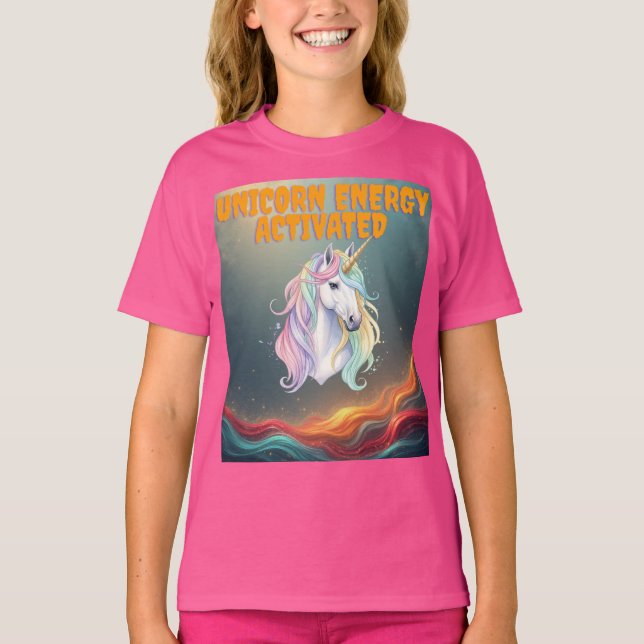 Unicorn Energy Activated T‑Shirt T-Shirt (Front)