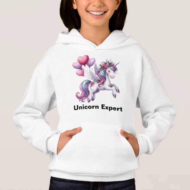 Unicorn Expert Hoodie (Front)