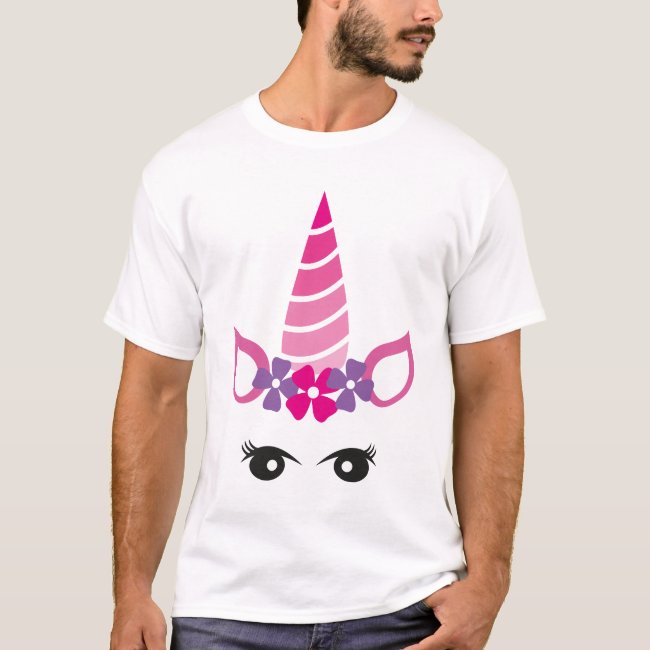 Unicorn Face T-Shirt