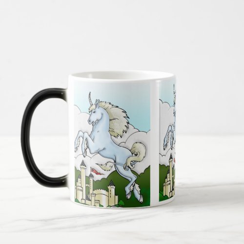 Unicorn  Fairy Castle Childrens Drinking Mug