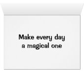 Unicorn & Fairy Just Believe Cards (Inside Horizontal (Bottom))
