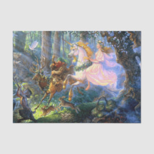 unicorn fairy pan tissue paper