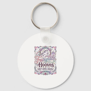 Unicorn Fairytale Hooves Original Merch Design_1 Keychain
