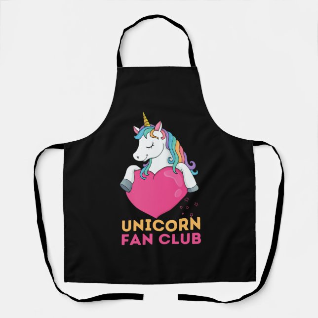 Unicorn Fan Club     Apron (Front)