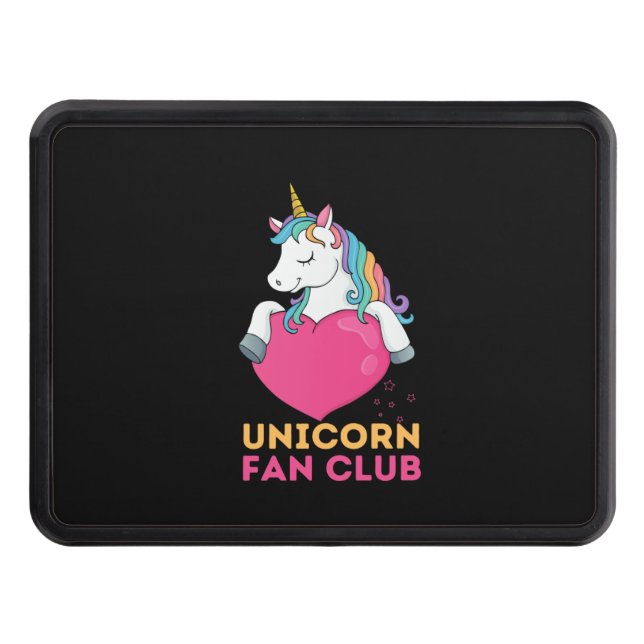Unicorn Fan Club Kids     Hitch Cover (Front)