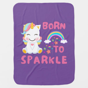 Unicorn Fan Club Magical Kids Baby Blanket