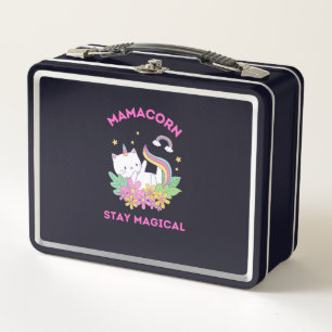 Unicorn Fan Club Magical Metal Lunch Box