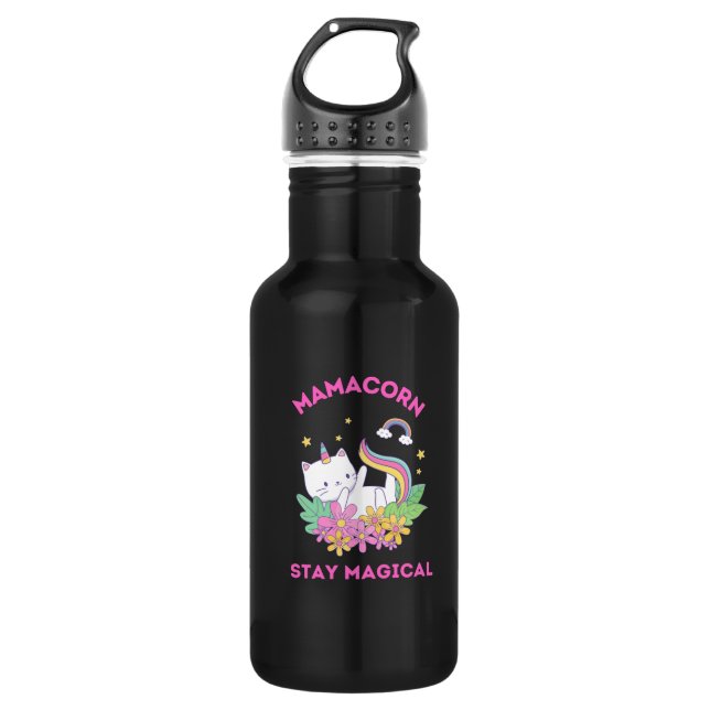 Unicorn Fan Club Magical      Stainless Steel Water Bottle (Front)