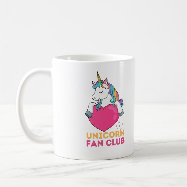 unicorn fan club Mug (Left)