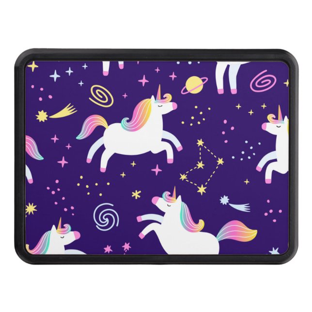 Unicorn Fan Club pattern  Hitch Cover (Front)