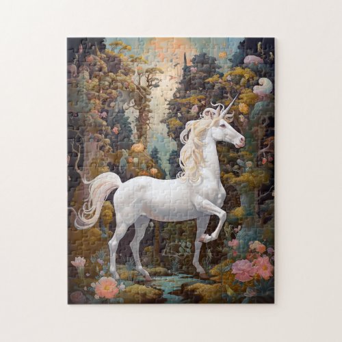 Unicorn Fantasy Art Jigsaw Puzzle