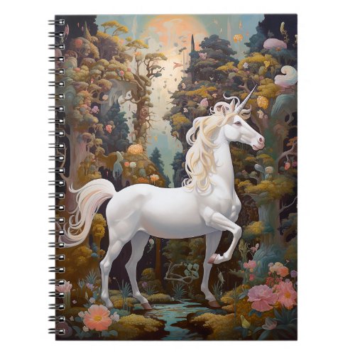 Unicorn Fantasy Art Notebook