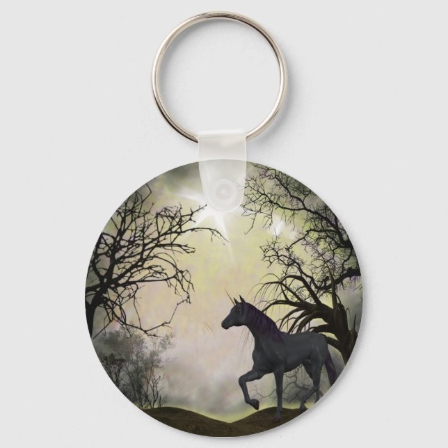 Unicorn Fantasy Keychain (Front)