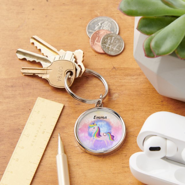 unicorn fantasy magical world keychain (Desk)