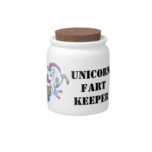 Unicorn Fart Keeper Jar