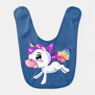 Unicorn Farts Baby Bib