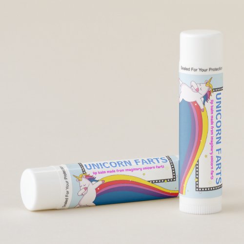 UNICORN FARTS Lip Balm Funny Childrens Gift