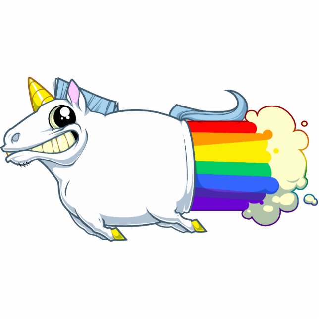 Unicorn Farts Magnet (Front)