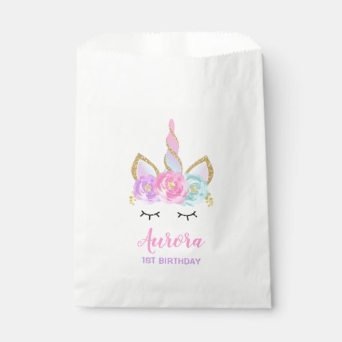 Unicorn Favor Bag Magical Unicorn Party