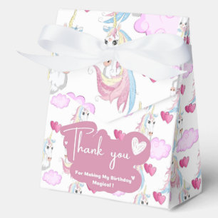 Unicorn Favor Box