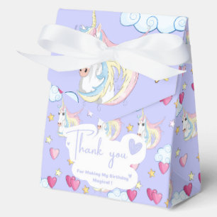 Unicorn Favor Box