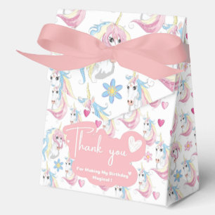 Unicorn Favor Box