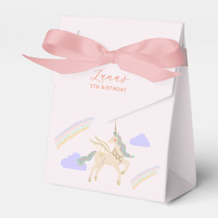 Unicorn Favor Boxes