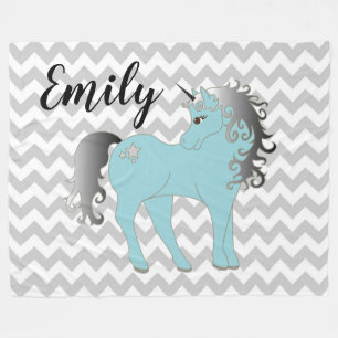 Unicorn Fleece Blanket
