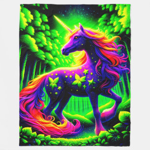 Unicorn Fleece Blanket