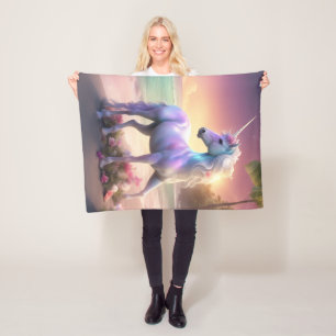Unicorn Fleece Blanket, 30"x40"