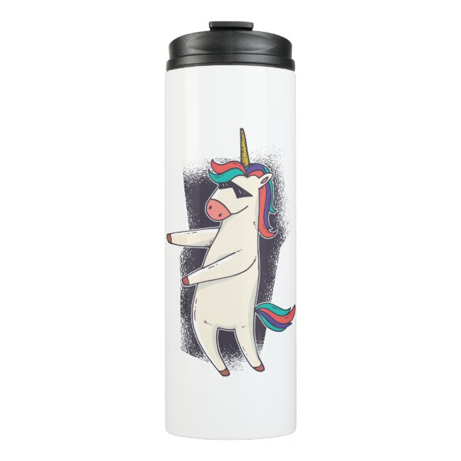 Unicorn Floss Dance Thermal Tumbler