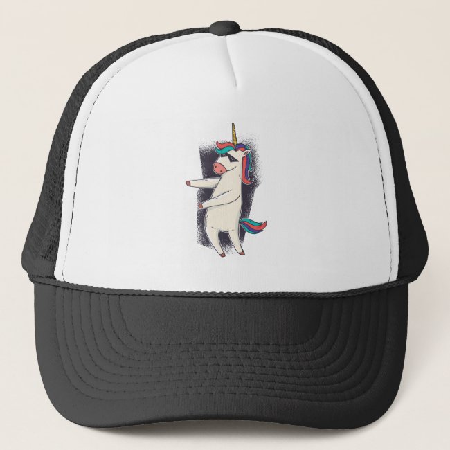 Unicorn Floss Dance Trucker Hat