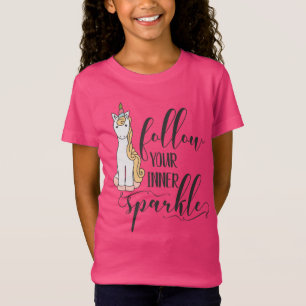 Unicorn Follow Your Inner Sparkle Party Favor T-Shirt
