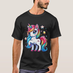 Unicorn For Girls Rainbow Magical Unicorn T-Shirt